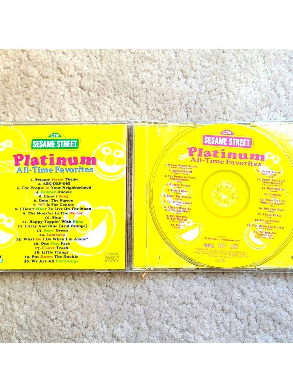 CD - Sesame Street Platinum All Time Favorites (20 Tracks)